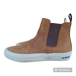 J.Crew Coronado boot oiled rugged leather SeaVees  shoes mens size 7